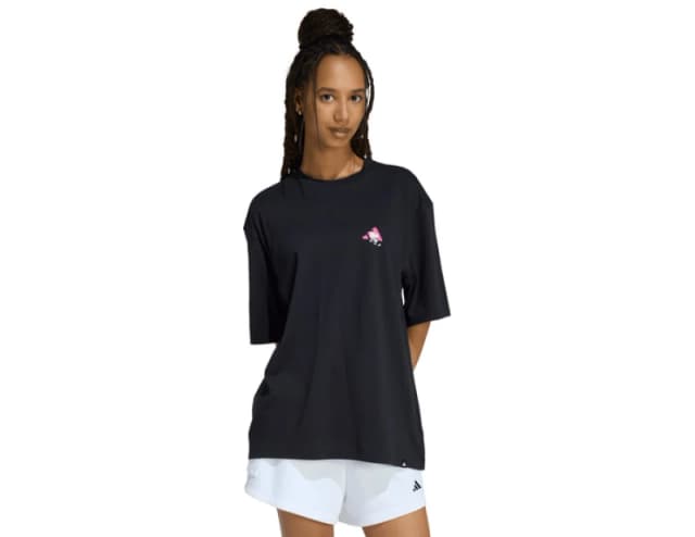 Adidas Sodt Side Oversized T-Shirt Women Black L