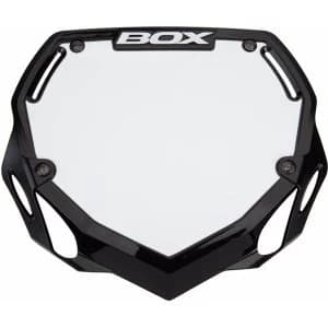 Box Phase 1 Large Number Plate Black