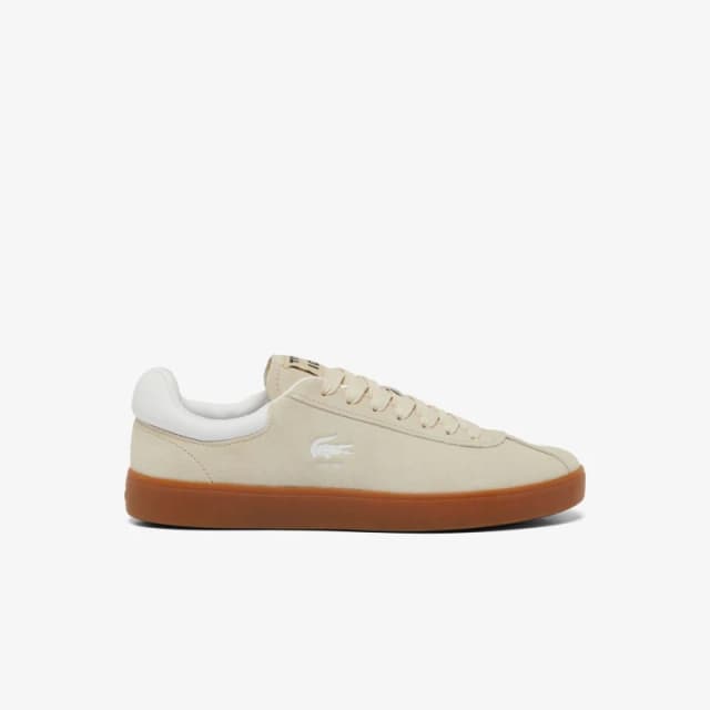 Lacoste Baseshot Suede Trainers Multi Colour male UK 8