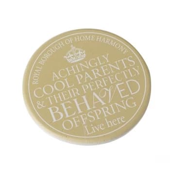 Round Coaster Cool Parents By Heaven Sends
