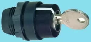 Schneider Electric Harmony XB5 Key Switch Head - 3 Position, Latching, 22mm cutout