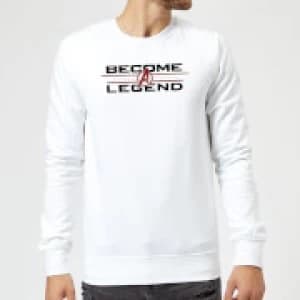 Avengers Endgame Become A Legend Sweatshirt - White
