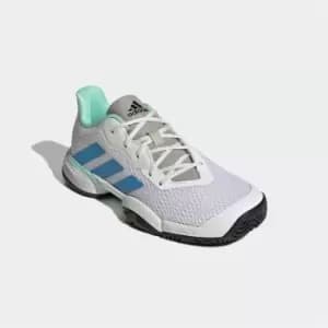 adidas Barricade Tennis Shoes Kids - Cloud White / Pulse Blue / Cor