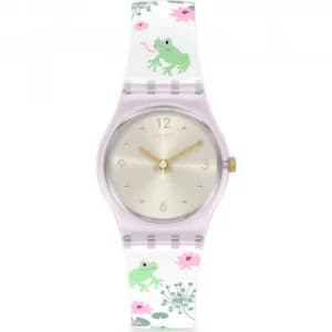 Ladies Swatch Enchanted Pond Watch