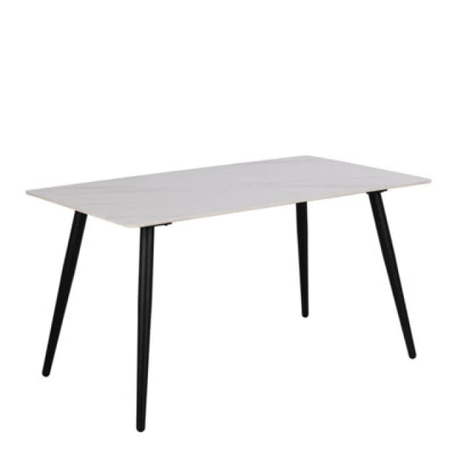 Furniture To Go Wicklow Ceramic Dining Table In White
