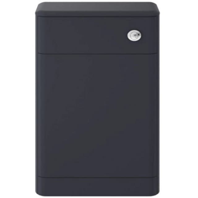 Hudson Reed Solar Back-To-Wall Wc Unit, Matt Grey, 552 X 800 X 201 mm, Wall-Mounted, 5 Year Guarantee