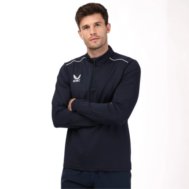 Castore quarter Zip Top - Blue Blue XS