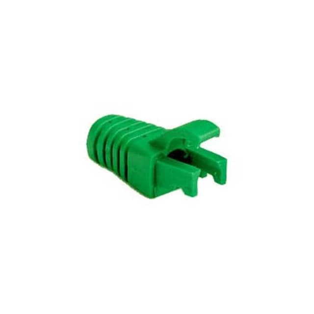 FDL RJ45 CABLE BOOT WITH LATCH PROTECTOR - GREEN (100pcs)