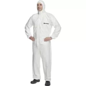Tuffsafe White Coveralls, Type 5/6, Size 3XL