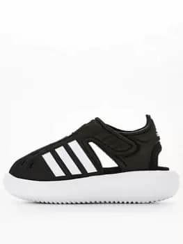 Adidas Infant Water Sandal, Black/White, Size 3