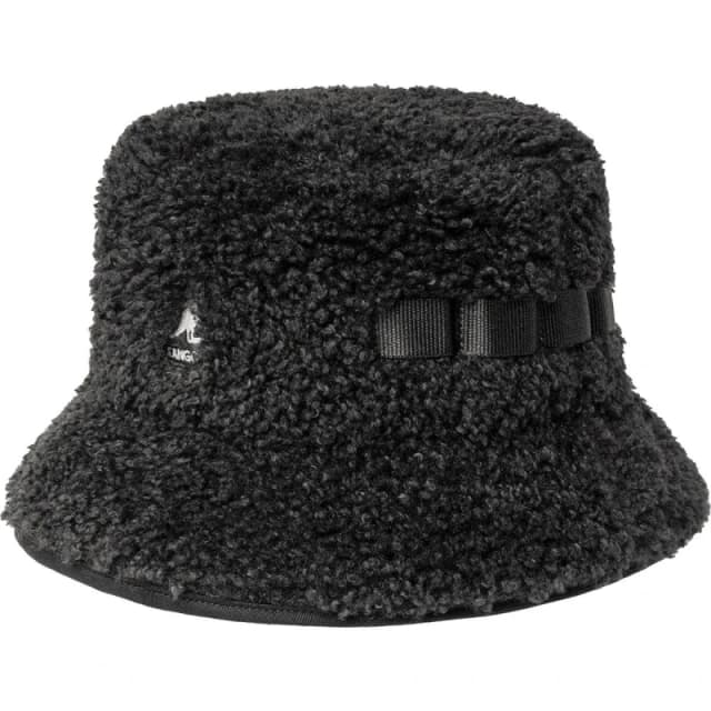 Kangol Imitation sheepskin Utility Kangol bucket hat Noir Unisex L