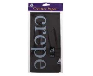 Creativity Crepe Paper 300x50cm Black