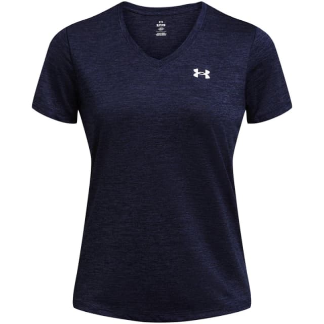 Under Armour Tech Twist V-Neck Short Sleeve Womens - Blue Blue 8