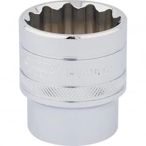 Draper 1/2" Drive Hi Torq Bi Hexagon Socket Imperial 1/2" 1" 3/16"