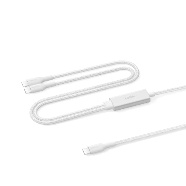 Belkin CAC004hq1.5MWH USB cable USB 2.0 1.5 m USB C 2 x USB C White CAC004HQ1.5MWH