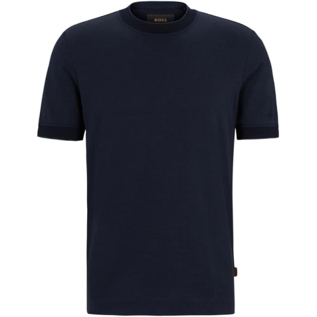 Boss Mens L-Tesar 94 Polo Shirt Dark Blue male M