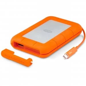 LaCie 500GB Rugged V2 Thunderbolt USB3.0 HDD