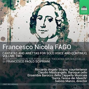Riccardo Angelo Strano - Francesco Nicola Fago: Cantatas and Ariettas for Solo Voice /... CD