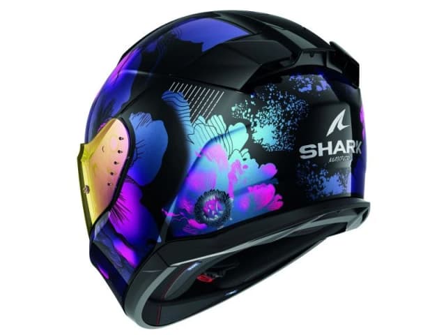 Shark D-Skwal 3 Mayfer Helmet, black-purple, Size XS for Men