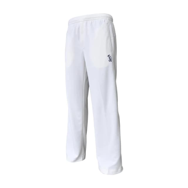 Kookaburra Kookaburra Men Pro Players Cricket Trousers in White Size: Small White S Male 5063238986381