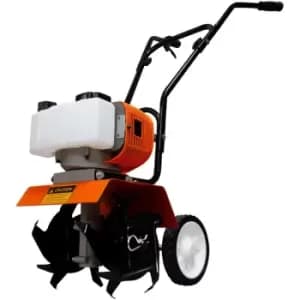 Petrol Cultivator Rotavator Cordless Garden Tiller 52CC 1.65kW