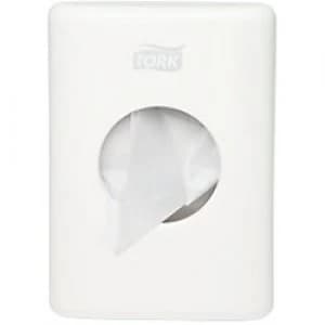 Tork Sanitary Bag Dispenser B5 White 14 x 3.6 x 10cm Pack of 8