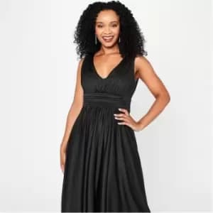 Biba BIBA Dip Hem Maxi Dress - Black