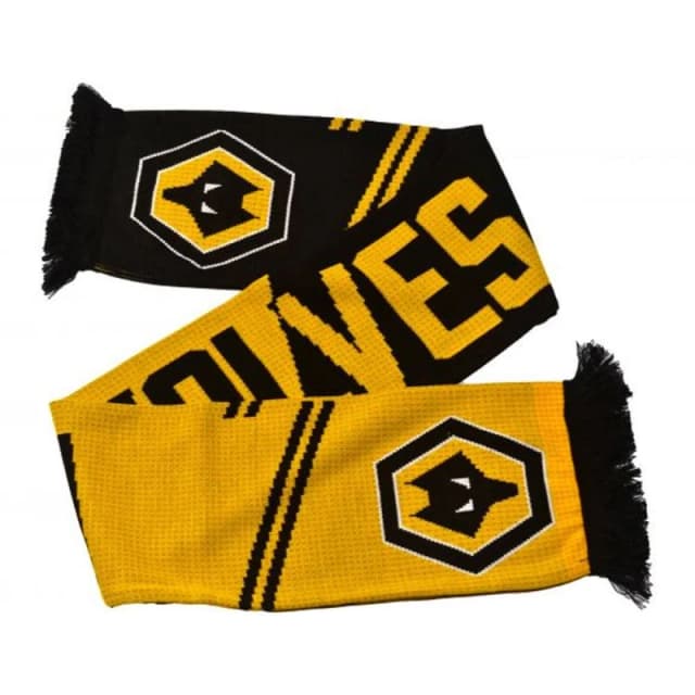 Wolverhampton Wanderers FC Mens Vertigo Scarf Multicolor Male One Size