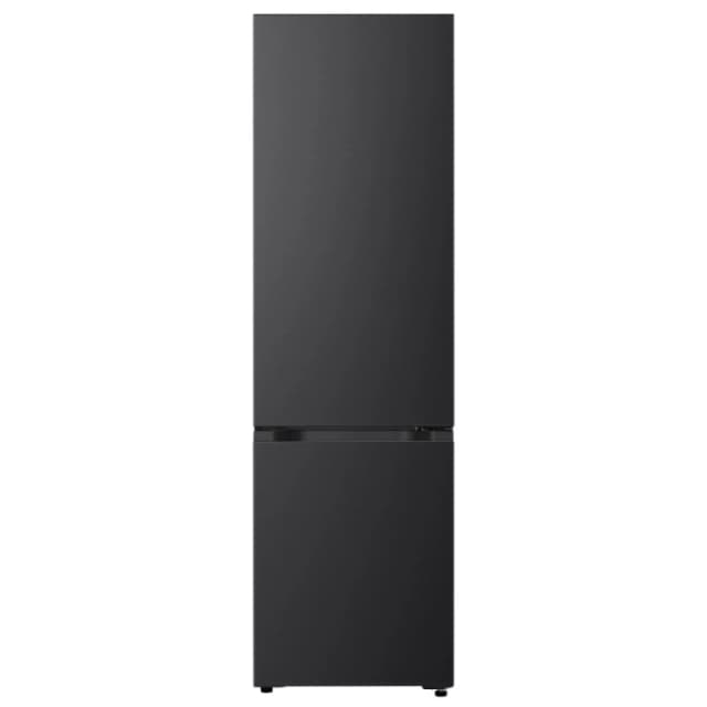 LG NatureFRESH GBBS524AEV 203cm No Frost Fridge Freezer - Black Steel - A Rated