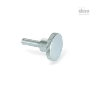 ELESA Knurled grip knob-DIN 464-M2-10-ZB