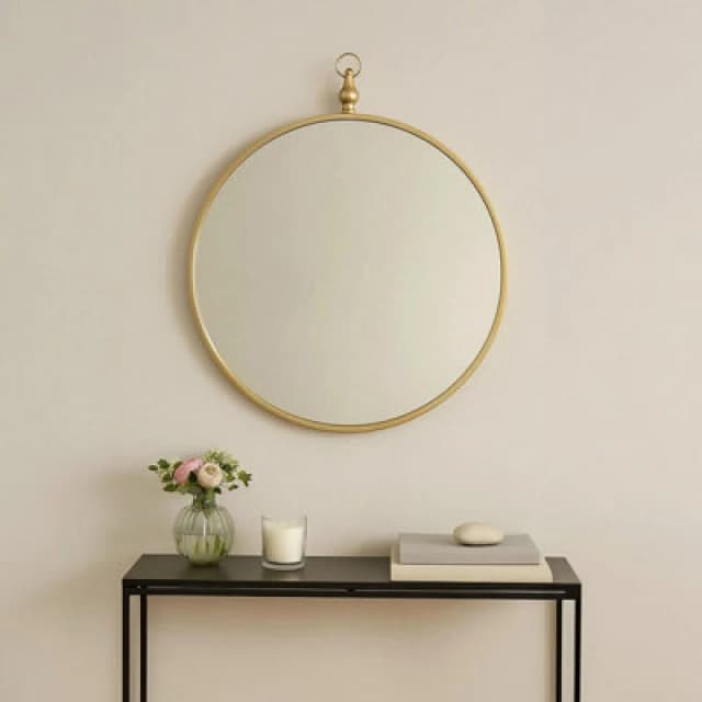 Orsina Avento Gold Mirror With Circular Hook