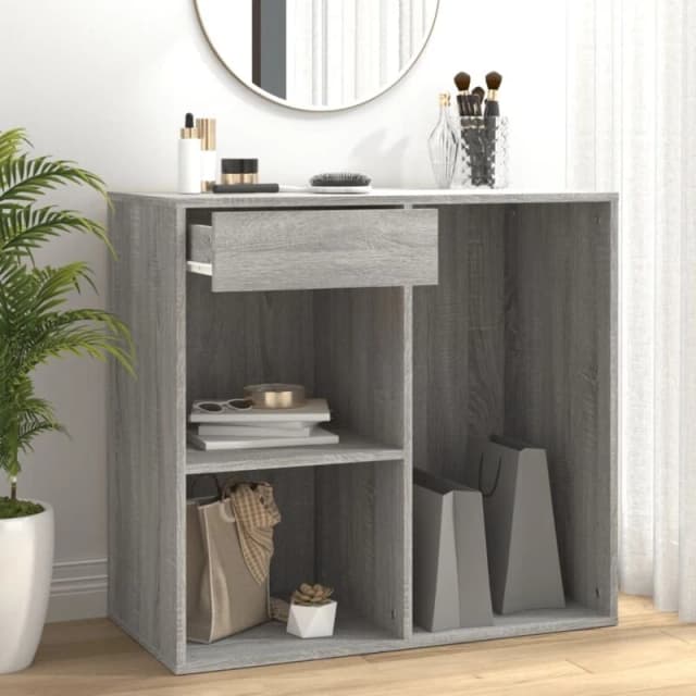 Vidaxl Cosmetic Cabinet Grey Sonoma 80X40X75cm Engineered Wood, Grey 820503