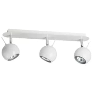 Linea Verdace Rocca 3 Light Spotlight Bar Glossy White