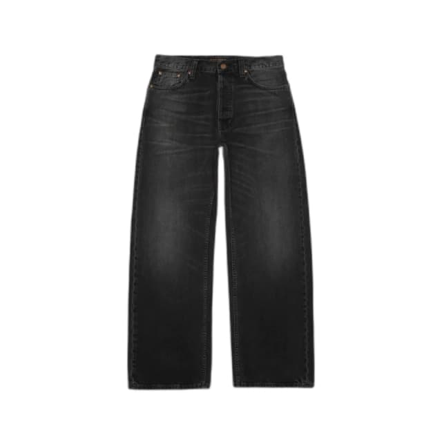 Nudie Jeans Loose Jeans Nudie Jeans Loud Larry Noir Male 28x32