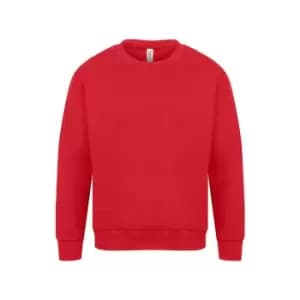 Casual Original Mens Sweatshirt (XS) (Red)
