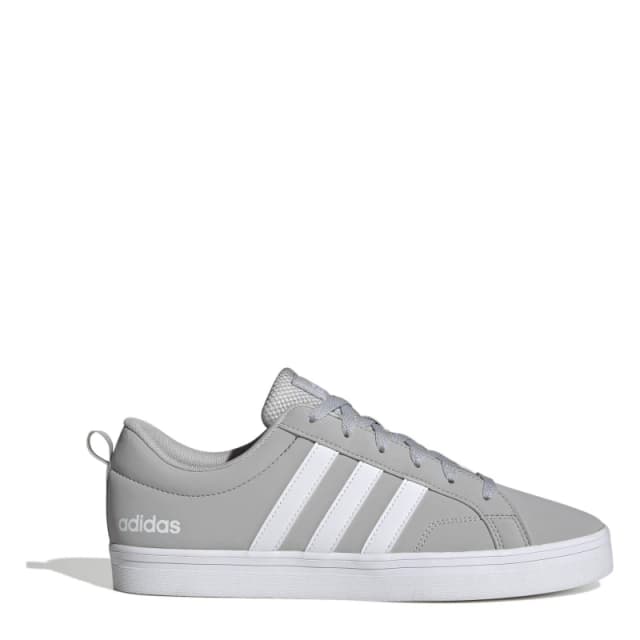 adidas VS Pace Trainers Mens LtGrey/Wht/Wht male 6 (39.3)