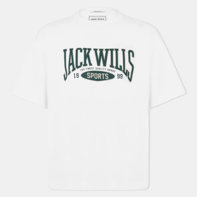 Jack Wills Team T-Shirt - White White XS
