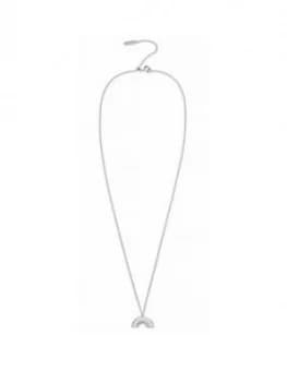 Olivia Burton Silver Rainbow Necklace