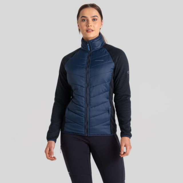 Craghoppers Womens Hybrid Jacket Blue Navy female 8 (XS)