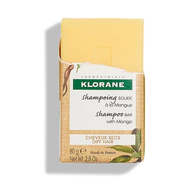 Klorane Mango Shampoo Bar for Dry Hair 80g