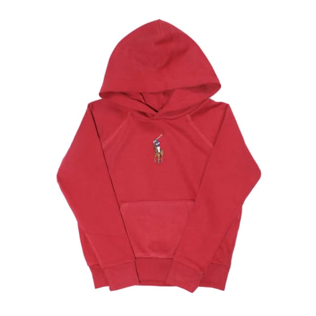 Ralph Lauren Large Pony Hoody Red female 12-14