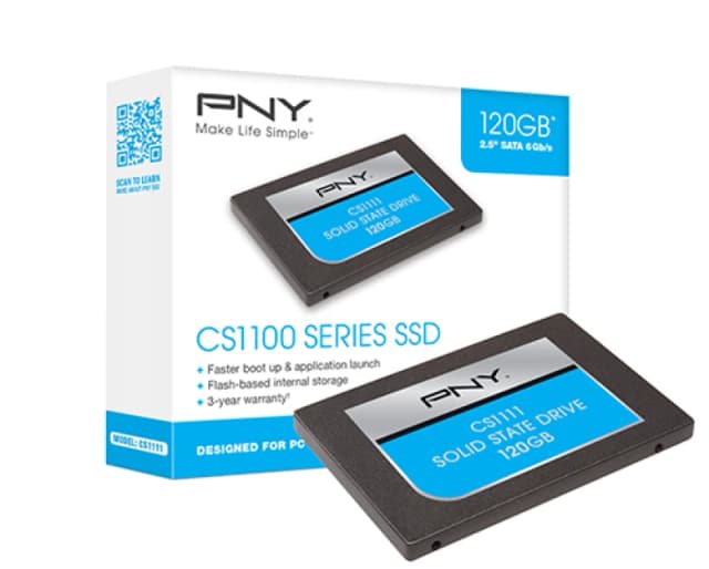 PNY CS1111 120 GB 2.5" Serial ATA III MLC