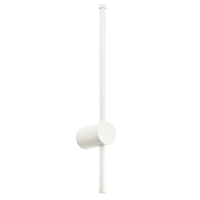 Happy Homewares Modern & Sleek Stick Style Ambient LED Wall Light Fitting in White White Unisex