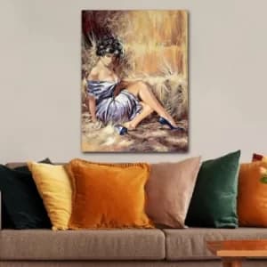 14543050_70100 Multicolor Decorative Canvas Painting