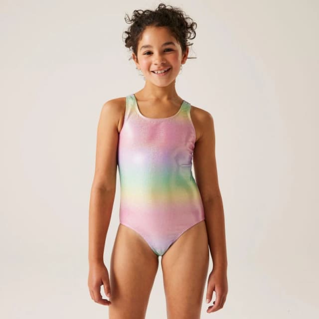 One Piece swimsuit for girls Regatta Katrisse Multicolore Female 13 ans