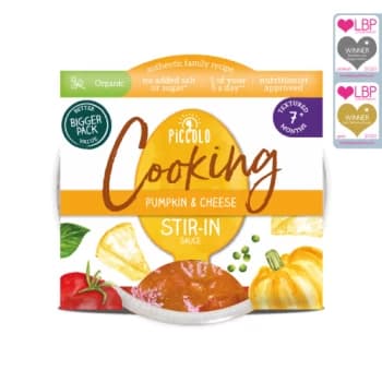 Piccolo Organic Pumpkin & Cheese Sauce - 120g x 12