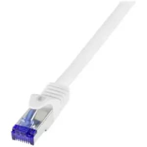 LogiLink C6A011S RJ45 CAT 6A S/FTP 0.25 m White