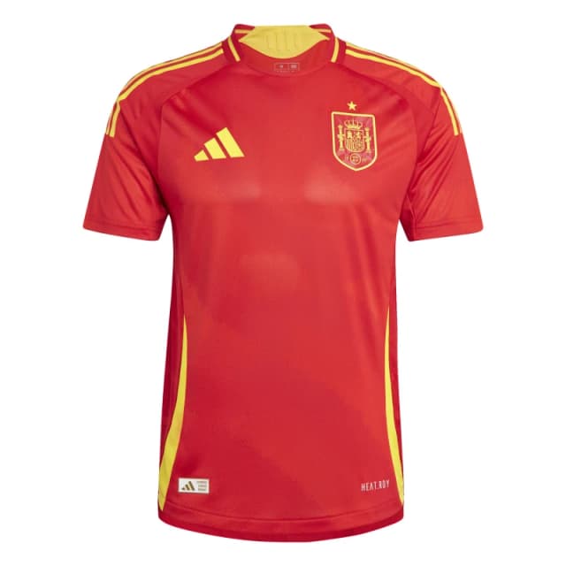 adidas Spain Home Shirt 2024 Mens Red male M