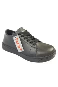 Retro Leather Casual Trainers