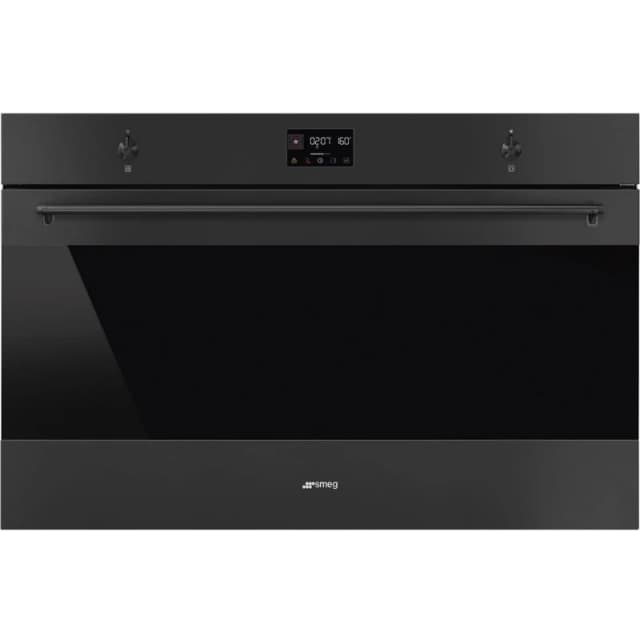 Smeg Classic SFP9302TN Built In Electric Single Oven with Pyrolytic Cleaning - Matte Black - A+ Rated